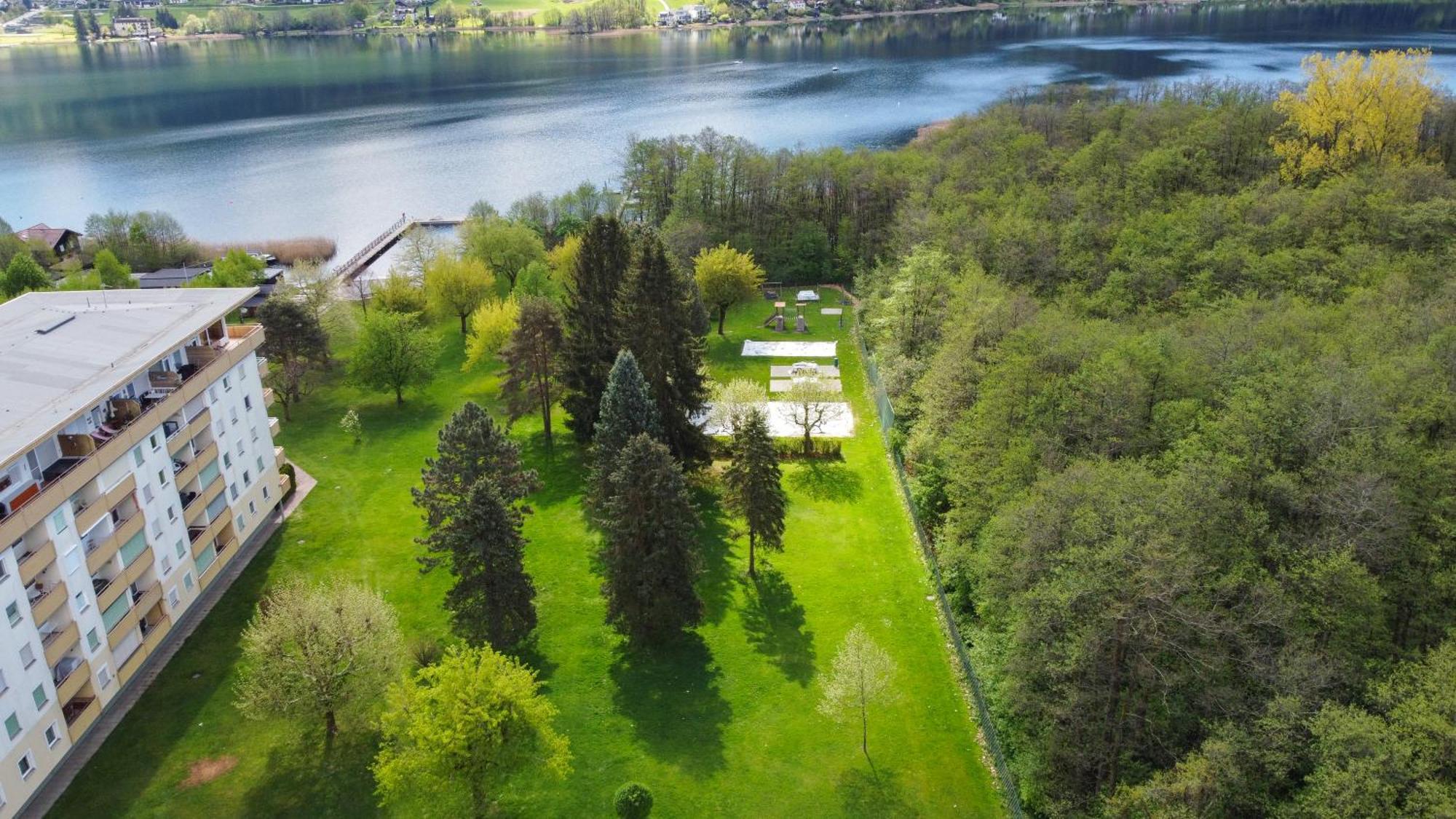 Ct-Gold Penthouse Bodensdorf Amatera Privater Seezugang Hallenbad, Skiarena Gerlitzen Экстерьер фото